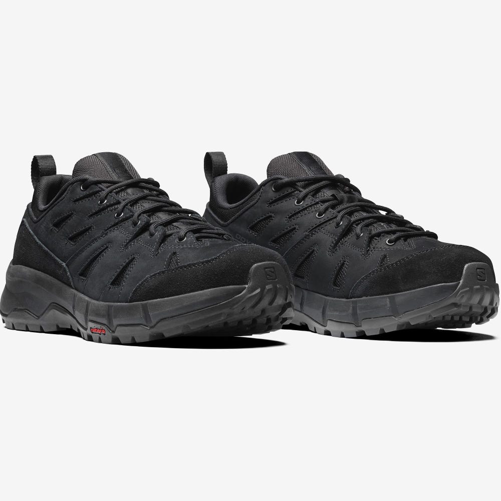 Men's Salomon ODYSSEY ADVANCED Sneakers Black | BIVJ-34612