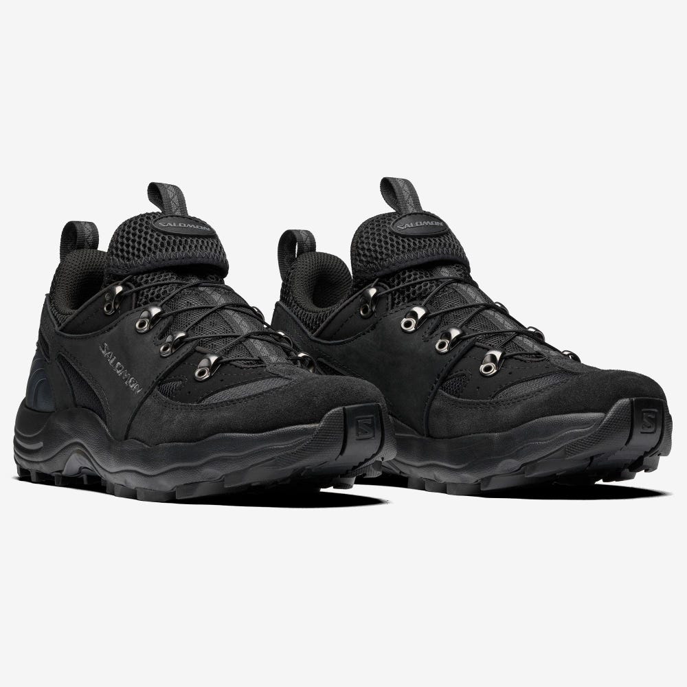 Men's Salomon RAID WIND ADVANCED Sneakers Black | YLAE-89570