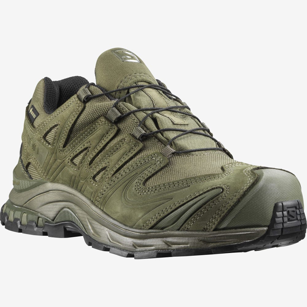 Men's Salomon XA FORCES GORE-TEX Tactical Boots Green | HEYU-70429