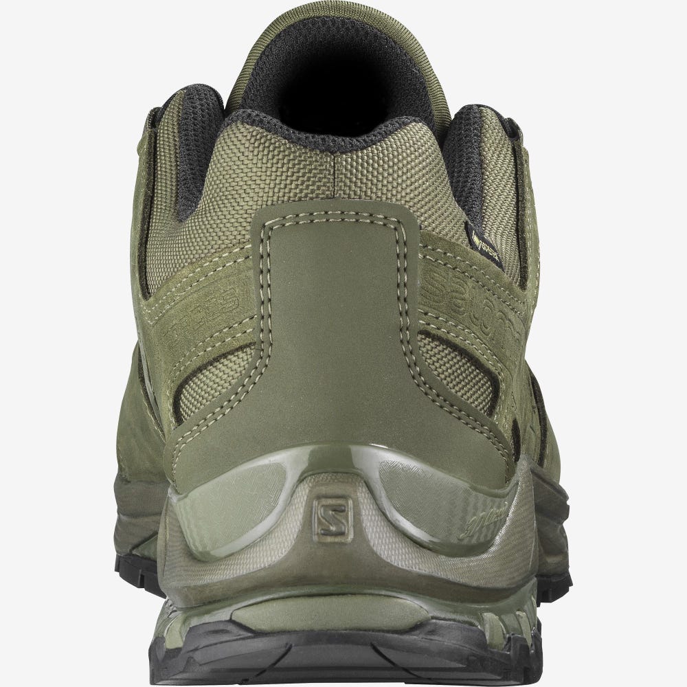 Men's Salomon XA FORCES GORE-TEX Tactical Boots Green | HEYU-70429