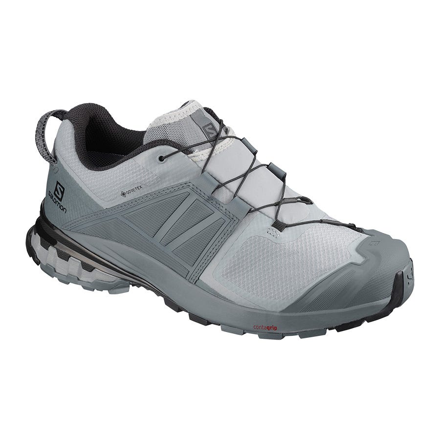 Men\'s Salomon XA WILD GORE-TEX Hiking Shoes Grey | ZMVW-64573