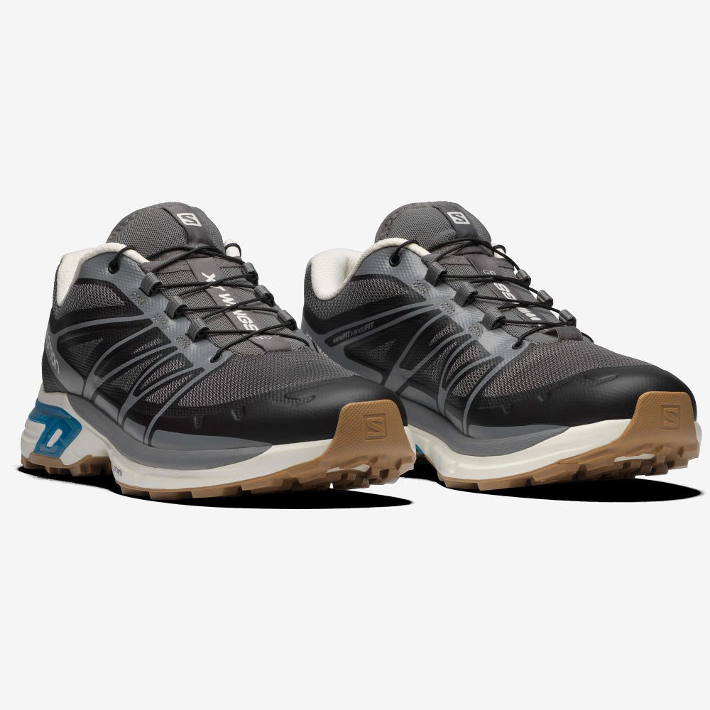 Men's Salomon XT-WINGS 2 Sneakers Grey/Light Yellow/Blue | KXIW-97410