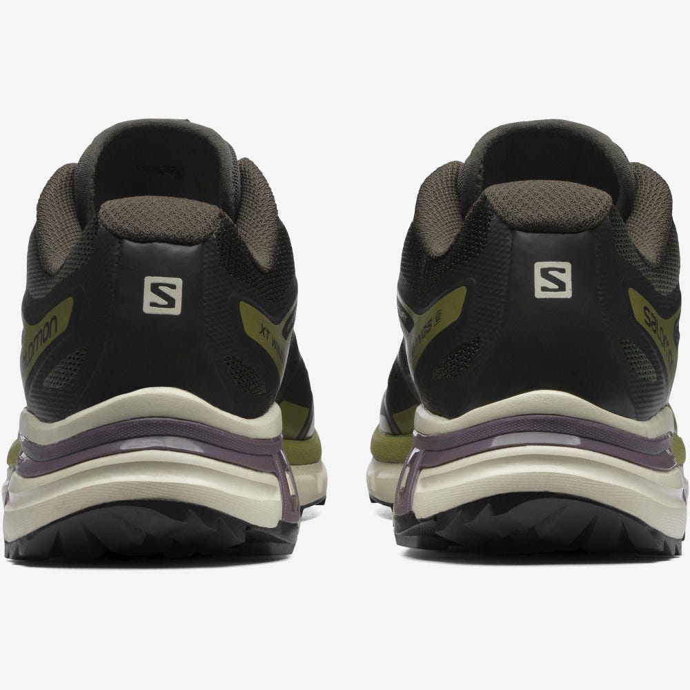 Men's Salomon XT-WINGS 2 Sneakers Olive/Green | GEUN-01384