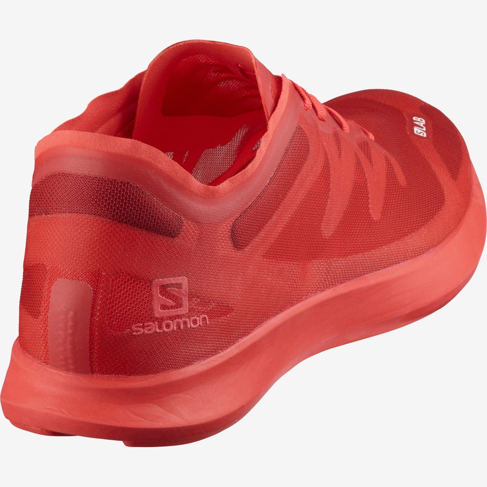 Women's Salomon S/LAB PHANTASM Running Shoes Red/Red/Red | BFDO-75930