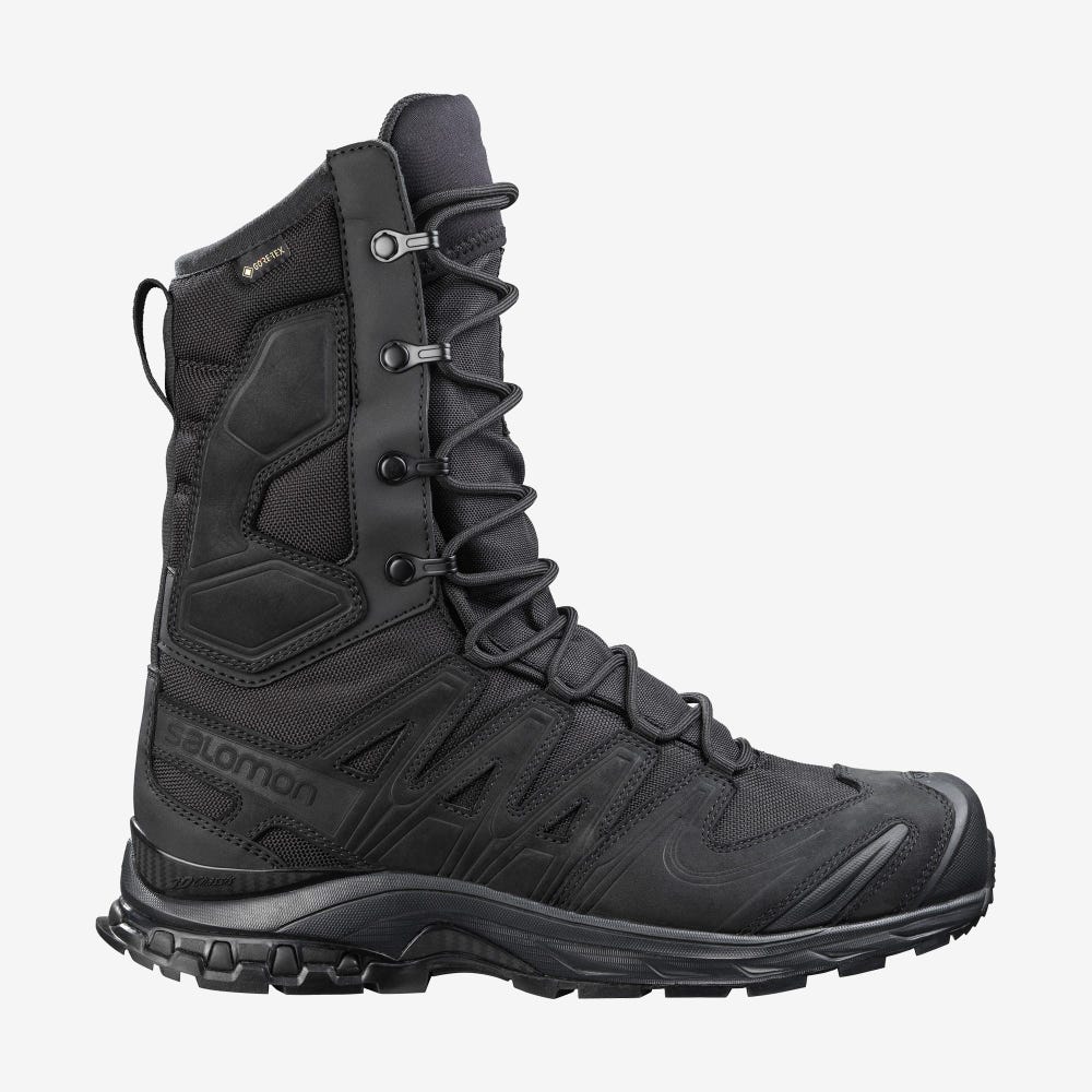 Women\'s Salomon XA FORCES 8 GORE-TEX EN Tactical Boots Black | ODTY-73105