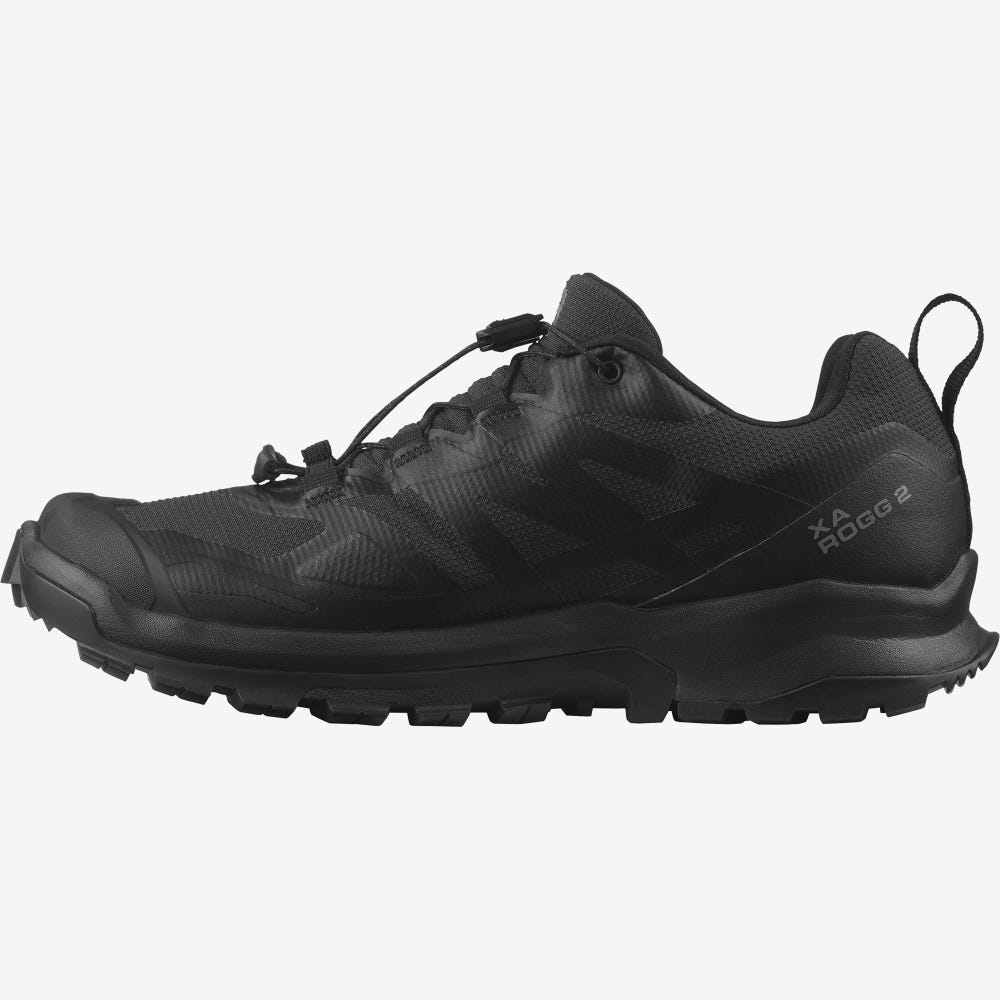 Women's Salomon XA ROGG 2 GORE-TEX Trail Running Shoes Black | THJQ-75981