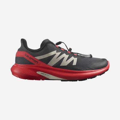 Men's Salomon HYPULSE Trail Running Shoes Grey/Red/Black | BTYC-40325