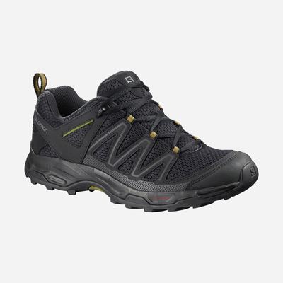 Men's Salomon PATHFINDER Hiking Shoes Black | FRUP-49123