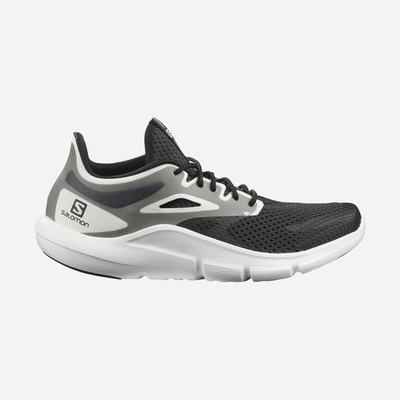 Men's Salomon PREDICT MOD Running Shoes Black/White | KUWX-53214