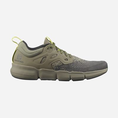 Men's Salomon PREDICT SOC 2 Running Shoes Grey/Khaki | YPQH-56174