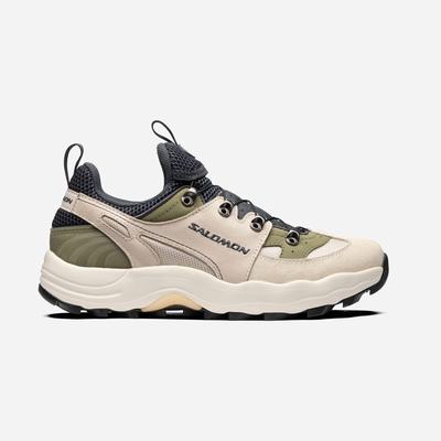 Men's Salomon RAID WIND ADVANCED Sneakers Grey/Beige/Deep Green | FLJG-34798