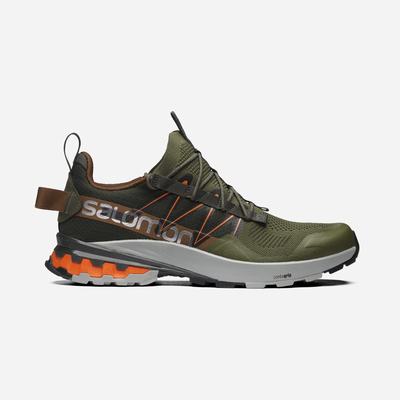 Men's Salomon XA COVER Sneakers Olive/Orange | ORFH-74629