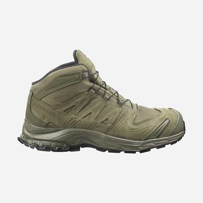 Men's Salomon XA FORCES MID EN Tactical Boots Green | SCML-89716