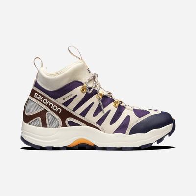 Men's Salomon XA PRO 1 MID GORE-TEX Sneakers Beige/Chocolate/Purple | QSXF-08576