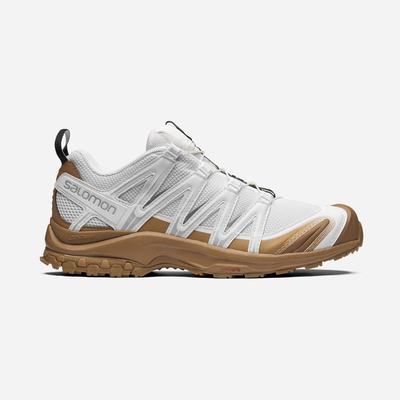 Men's Salomon XA PRO 3D FOR AVNIER Sneakers White/Brown/Black | CYGA-71034