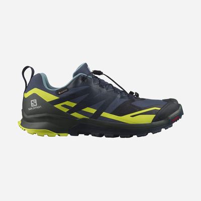 Men's Salomon XA ROGG 2 GORE-TEX Trail Running Shoes Indigo | JKUG-67402