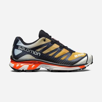 Men's Salomon XT-4 ADVANCED Sneakers Blue/Red Orange | ZNCX-05637