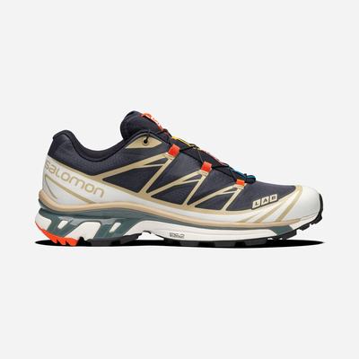 Men's Salomon XT-6 Sneakers Red Orange | QINF-85623