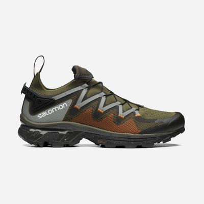 Men's Salomon XT-RUSH Sneakers Olive/Orange | SXDA-39268