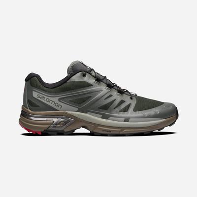 Men's Salomon XT-WINGS 2 ADVANCED Sneakers Olive/Grey | BSXQ-89150