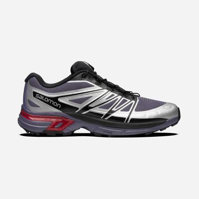 Men's Salomon XT-WINGS 2 Sneakers Black/Red | NHPW-67935