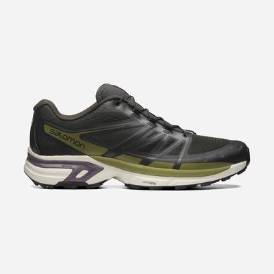 Men's Salomon XT-WINGS 2 Sneakers Olive/Green | GEUN-01384