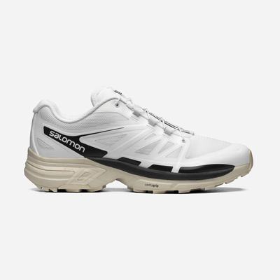 Men's Salomon XT-WINGS 2 Sneakers White/Light Yellow/Black | KWTH-43058