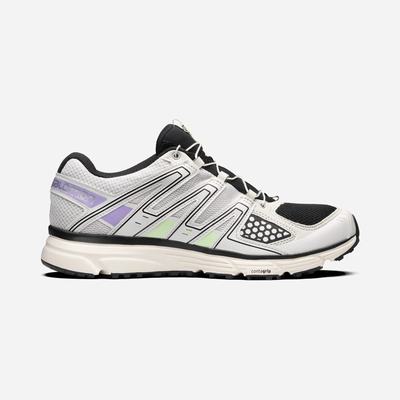 Men's Salomon X-MISSION 3 Sneakers Green/Lavender | SAWD-89206