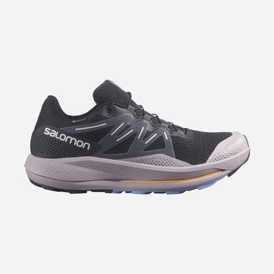 Women's Salomon PULSAR TRAIL GORE-TEX Trail Running Shoes Black | GASI-15862