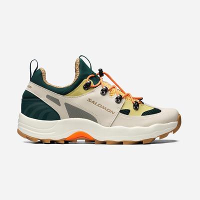 Women's Salomon RAID WIND Sneakers Deep Green/Orange | FVRO-08247