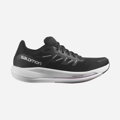 Women's Salomon SPECTUR Running Shoes Black/White | QIRS-16549