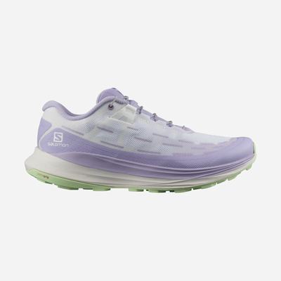 Women's Salomon ULTRA GLIDE Trail Running Shoes Lavender/White/Green | FXLT-76854