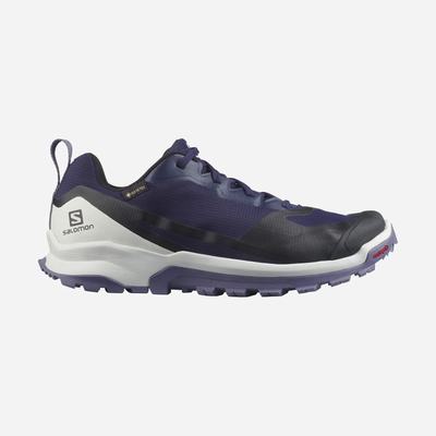 Women's Salomon XA COLLIDER 2 GORE-TEX Trail Running Shoes Blue | EUGS-95270