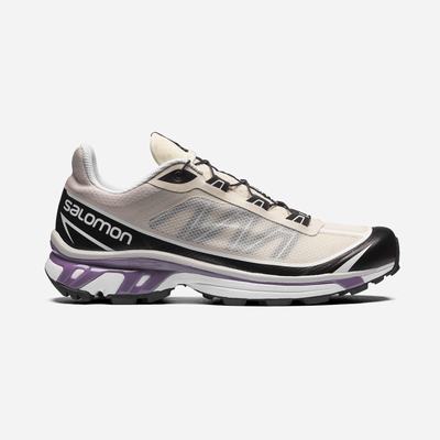 Women's Salomon XT-6 FT Sneakers Beige/Black/Royal Purple | BGAT-82314