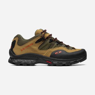 Women's Salomon XT-QUEST 2 FOR THE BROKEN ARM Sneakers Brown/Olive/Orange | IEDA-82571